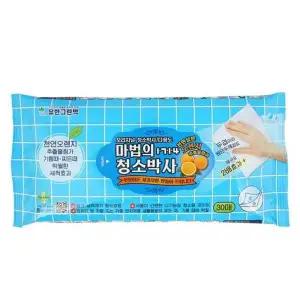 1714 청소박사 티슈형 30매 물티슈 나혼자 밀대 청소 물청소