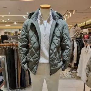 [올젠](의정부점)퀼팅 후드 다운점퍼 1203JP