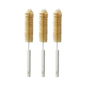 자주 돈모 병솔 텀블러 젖병 세척 브러쉬 주방 청소3P