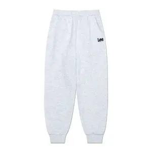 [롯데백화점]리키즈 키즈 베이직 트위치 로고 조거팬츠 화이트멜란지 LK2501JP01WM