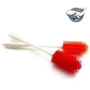 효율적인 부드러운 실리콘 세척솔 젖병 주방 세척브러쉬