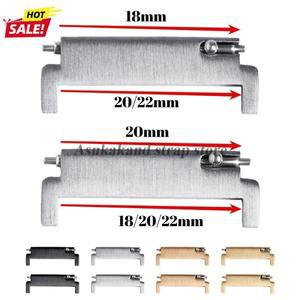 퀵릴리즈 2개 20mm18mm로 22mm로 20mm로 변환 가능 스틸 어댑터 핀 커넥터 시계줄 스트랩 스프링 바 액세서