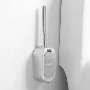 무타공 스텐 변기솔 변기 청소솔 벽걸이 화장실 욕실 청소 벽걸이형 거치대 공중부양 브러쉬