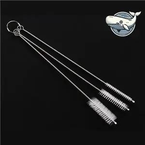 세척용 브러시 3종 식기세척 빨대솔 청소브러시