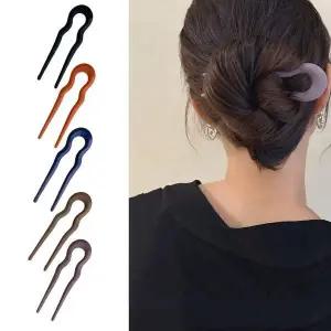키밍 올림머리 U자 머리핀 5p 헤어핀 유자핀 머리장식 한복올림머리