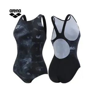 아레나 오일드롭 원피스 레이서백 A5FL1PL03 여성 원피스수영복