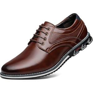 아위니위 남성 캐주얼 드레스 슈즈 편안한 패션 스니커즈 오피스 클래식 옥스포드 가죽 비즈니스 공식