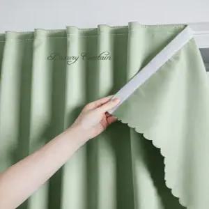 붙이는 방한 암막 창문 가림막 찍찍이 침실 무타공