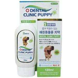 [셀러허브 스포츠레저]입냄새제거 애견전용 먹는 치약 D00441 2개 강쥐치약