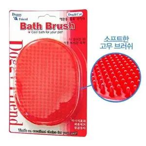 [셀러허브 스포츠레저]마사지기능 강아지 목욕 브러쉬 D00028 2개 강아지털