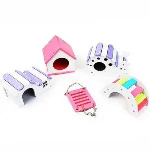 달팽이집 퍼플 용 집꾸미기 장난감 하우스 용품 장식 집꾸미기 용품 하우스 장난감 케이지 장식