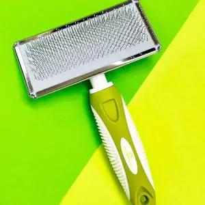 [콩심팥심]시바견빗 소형견 브러쉬 대형견 털 관리브러쉬 M