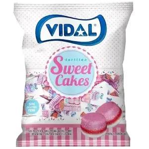 비달 스위트 케이크 모양 대용량 젤리 480g (약 80입)