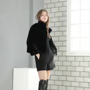 FAUX FUR 풀스킨 밍크퍼 럭셔리자켓