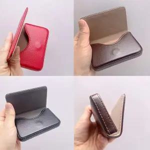 [콩심팥심]베이직 카드 명함 지갑 심플 디자인 여행용슬림지갑
