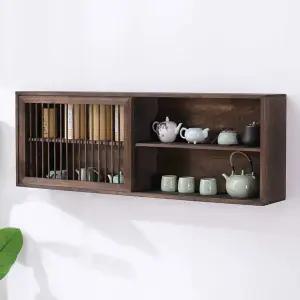 엔틱 그릇장 벽걸이 진열장 홈카페 일본식 옛날 찬장