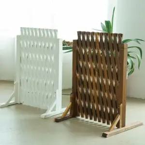 접이식 방부목 울타리 테라스 펜스 파티션 야외 가림막