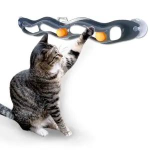 [골드스마일]트랙 앤 롤 고양이 반려묘 공 놀이 장난감