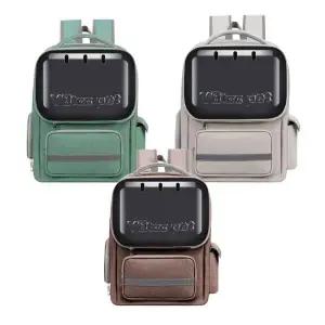 /마전동상회 강아지 애견 이동가방 백팩 투명창 사각 우주선가방