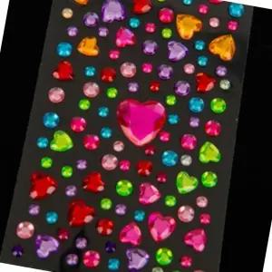 [하프클럽/]하트 큐빅 스티커 네일 장식 메이크업 아트 컬러 비즈