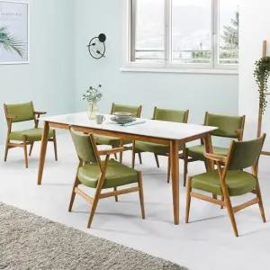 CZ221 세라믹 6인 원목 테이블 1800 1color 착불