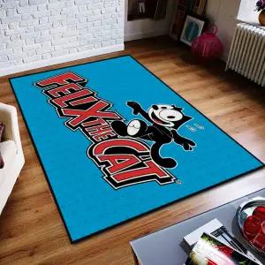 매트 카펫 러그 귀여운 F-Felix 고양이 만화 문 입구 미끄럼 방지 빨 수있는 주방 거실 복도 욕실 장식