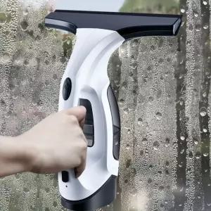 전동 스퀴지 무선 창문닦이 유리창 화장실 물기제거 가정용 욕실 핸드 청소 WYOT