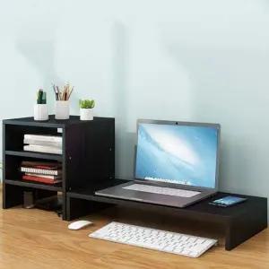 1단모니터받침대 수납장세트