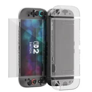 칸탐 닌텐도 스위치2 투명 젤리 케이스 3종 세트