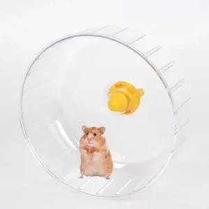 [골드스마일]투명 햄스터 쳇바퀴 소동물운동용품 쳇바퀴