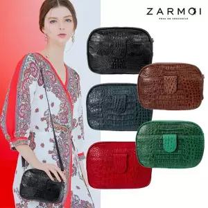 잘모이 악어가방 카메라백 리얼 크로커다일 여성 악어 토트 미니 크로스백