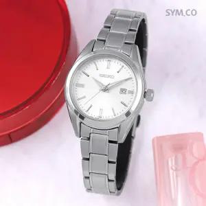 세이코 SUR633P1 데일리 심플 실버 사파이어 캐쥬얼 정장 여자 메탈 시계 c