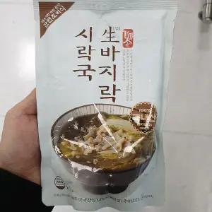 생바지락 시락국 500g