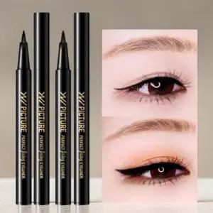 안 지워지는 아이라이너 워터 프루프 번지지 않는 슬림 붓펜 블랙 0.9ml
