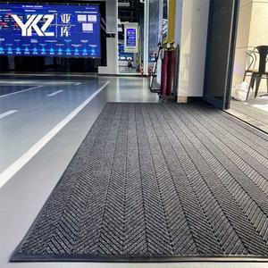 대형바닥매트 업소용 현관 대형 식당 발매트 로비 06 레드 야외 매장 02 폭 바닥매트