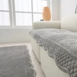 비키 워싱 목화솜 돌소파 패드 90 x 200 그레이 매트