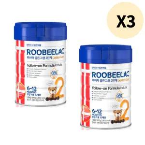 루비락 골든그램 2단계 아기 분유 추천 800g X 6캔 BNS