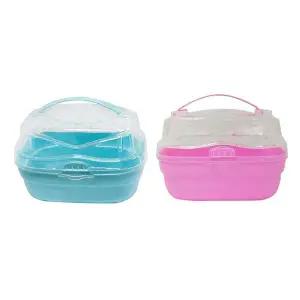 [콩심팥심]햄스터이동장 소형 (랜덤) 이동가방 스몰펫 외출 병원