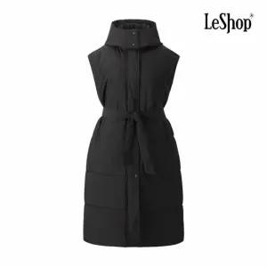 [르샵] 후드 심플 롱 패딩 베스트 (BPAVT022A)