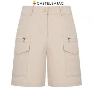 까스텔바작 여성 아웃포켓 반바지_BGDMPS702 BE_DJ 952175