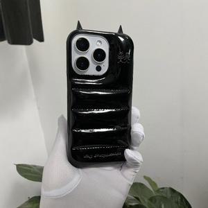 아이폰 17 케이스 축하 빨간 작은 악마 캐릭터 휴대폰 6프로맥스 7프로용