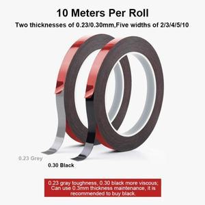 휴대폰 태블릿용 양면 접착 테이프 LCD 스크린 뒷면 커버 고온 저항 밀봉 테이프 3mm