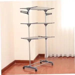 접이식 빨래건조대 대형 의류건조 행거형 세탁실용 옷걸이형