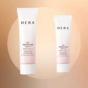 헤라 UV 프로텍터 톤업 총 90ml, 50ml+40ml 선크림