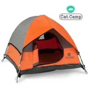 고품질 TC 캣캠프 캣텐트 오렌지-고양이하우스 강아지집 강아지집...