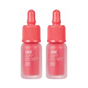 페리페라 잉크 더 에어리 벨벳 코랄 008 최애쁨템 X2 BNS