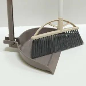 국산 폴드업비 쓰레받기 세트 (색상랜덤)/방비세트/빗자루세트/방빗자루/빗자루/청소빗자루/쓰레받기세트