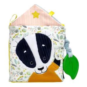 KesB 촉감 헝겊책 너구리 2403 아동 유치원 어린이날 교구 촉감책 어린이집