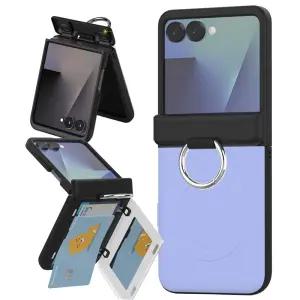 iCover 맥세이프 갤럭시 Z플립7 전용 마그네틱 도어 카드수납 힌지보호 핑거 링고리 케이스