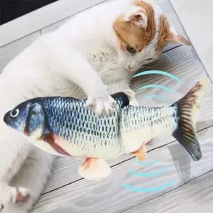 춤추는 물고기 인형 움직이는 생선 장난감 고양이 반려묘 자동 고양이장난감 리얼피시 토이